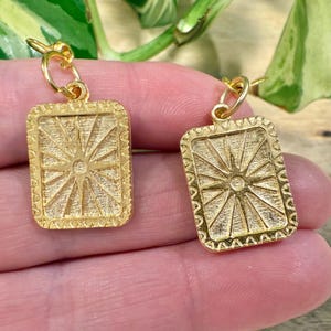 Star Earrings Dangle, Gold Boho Earrings, Eclectic Jewelry, Tiny Gold Hoops, 10K Gold Earrings, Drop Earrings, Vintage Mothers Day Gift
