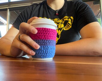 Bi-Pride Coffee Sleeve