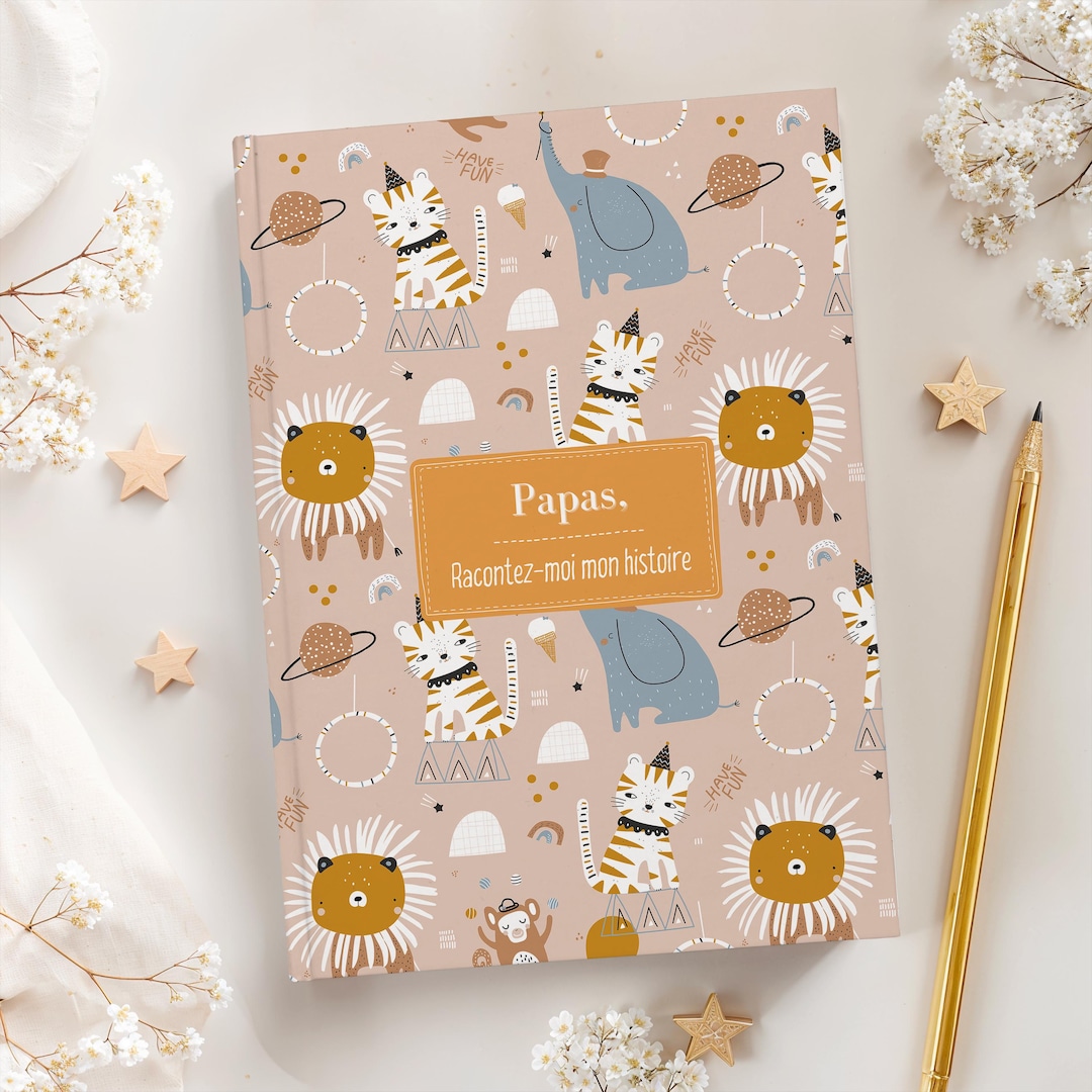 Birth Note Book Birth Record, Two Dads, Baby Journal, Album, Baby Memories, Paternity ...