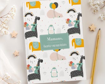 Graviditetsbok, Par Två Kvinnor, Babydagbok, Födelsealbum, Blivande Mammas Anteckningsbok, Två Mödrar, Babyminnen, Babypresent