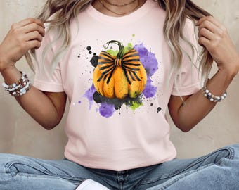 Leopard Bow Pumpkin PNG, Halloween Fall Sublimation, Coquette Pumpkin Clipart, Autumn Digital Download Retro Coquette Halloween retroe fully