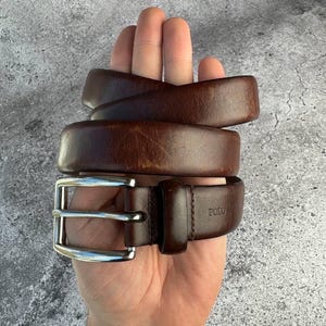 希少　レア　Ralph Lauren　ワニ革　ベルト　ブラウン　ヴィンテージ 三越伊勢丹 | DOUBLE RL RALPH LAUREN/ダブル アール エル