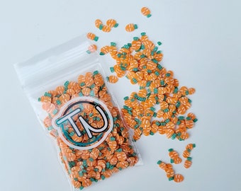Baby Carrot Clay Embellishments