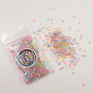 Pastel Shooting Stars Confetti Mix