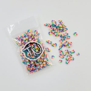 Color Wheel Clay Embellishments