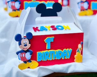 Custom party favor box