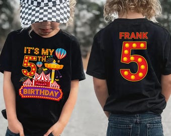 Circus Birthday Shirt, Carnival Birthday Shirt, Birthday Shirt, Matching Circus Birthday Tees, Carnival Circus Birthday outfit