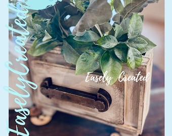 Vintage Box© Changeable Wooden Display Seasonal Sign Standing Shelf Sitter SVG Instant Digital Download Glowforge Laser Ready