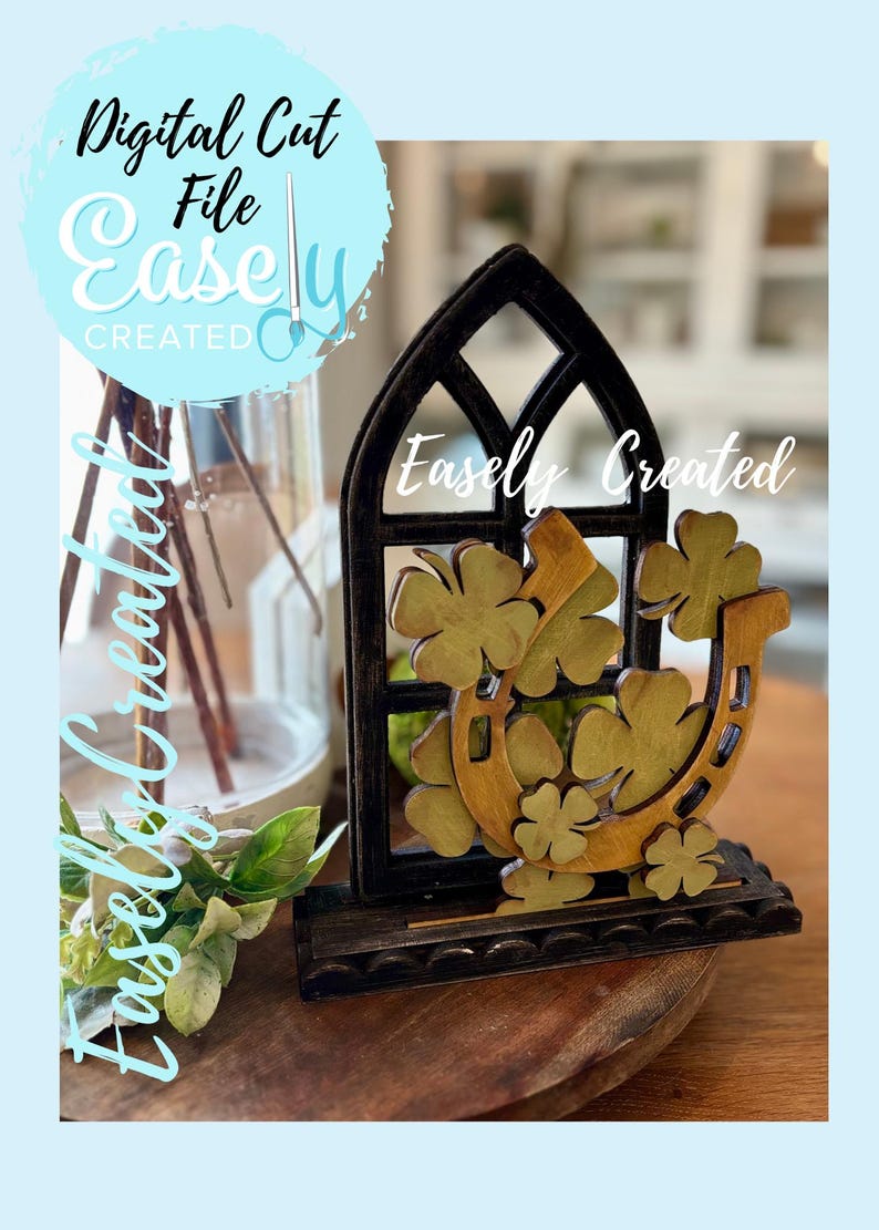 Storefront Shadow Box Insert Window Display Set for Shadow Box© Inserts Display Sign Shelf Sitter ...
