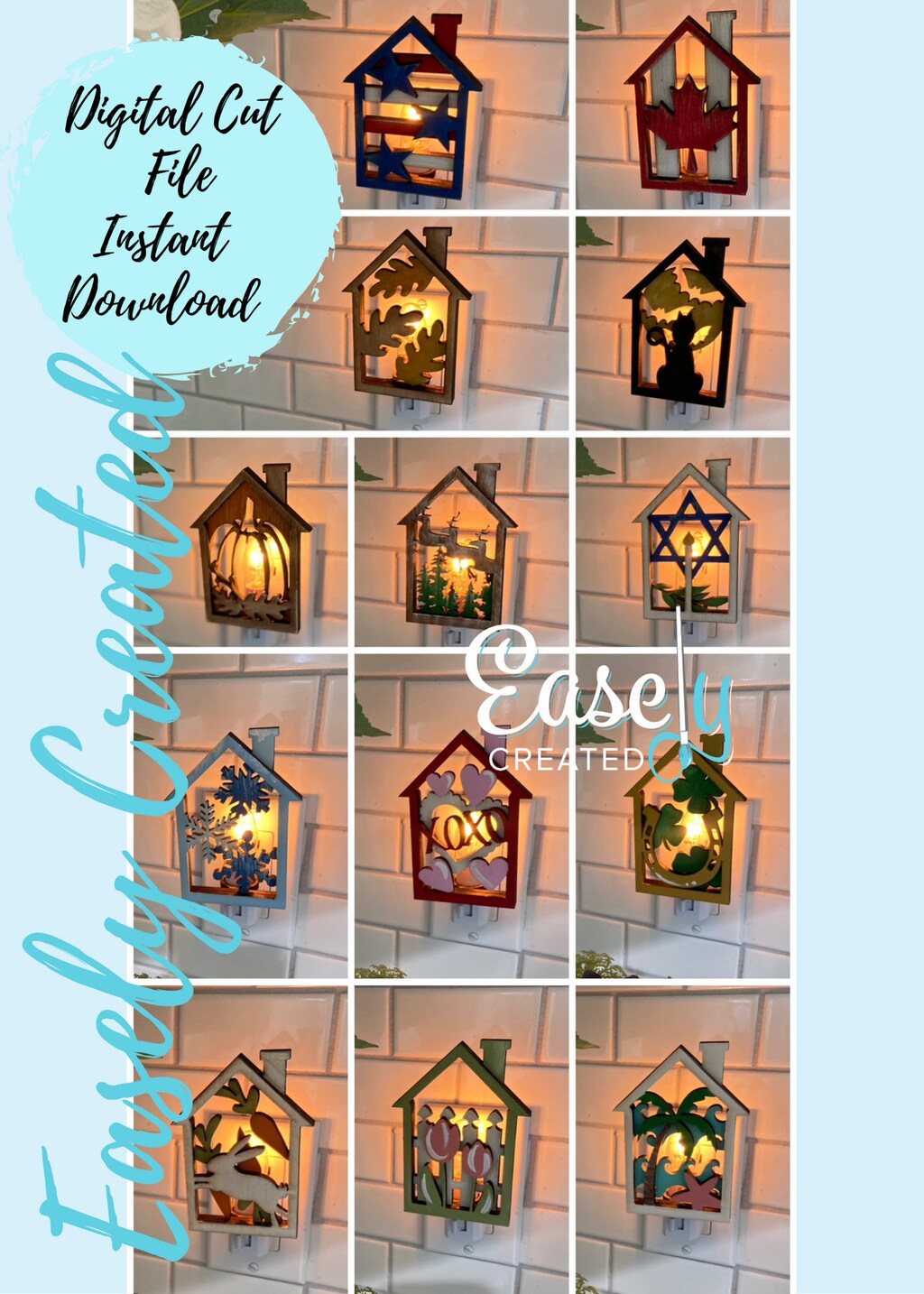 Porta Tealight Nordic Light In Porcellana Con Motivo Traforato - Bianco, Idea Regalo Per Atmosfera Romantica