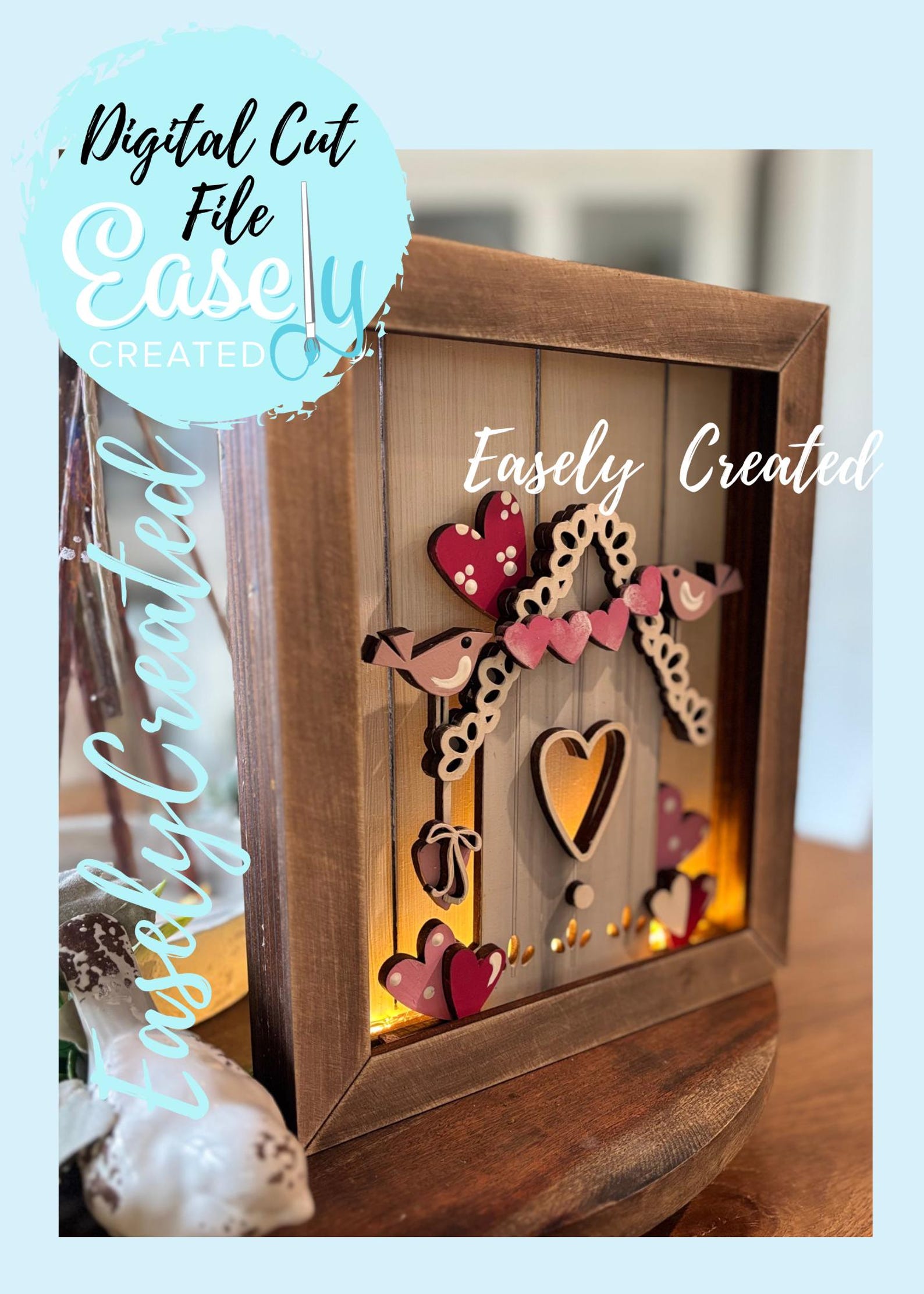Shadow Box© Display Sign Insert for 