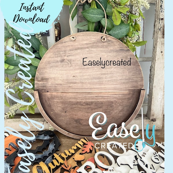 Seasonal Door Hanger - Etsy