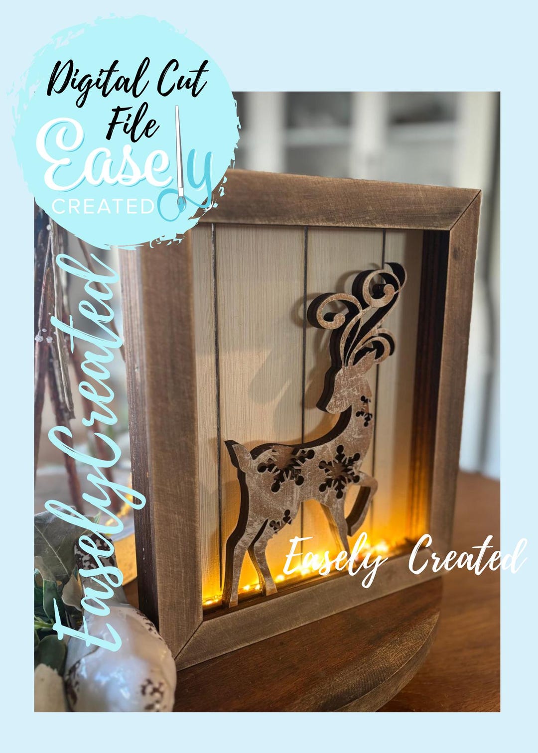Shadow Box Insert Shadow Box© Display Sign Insert for