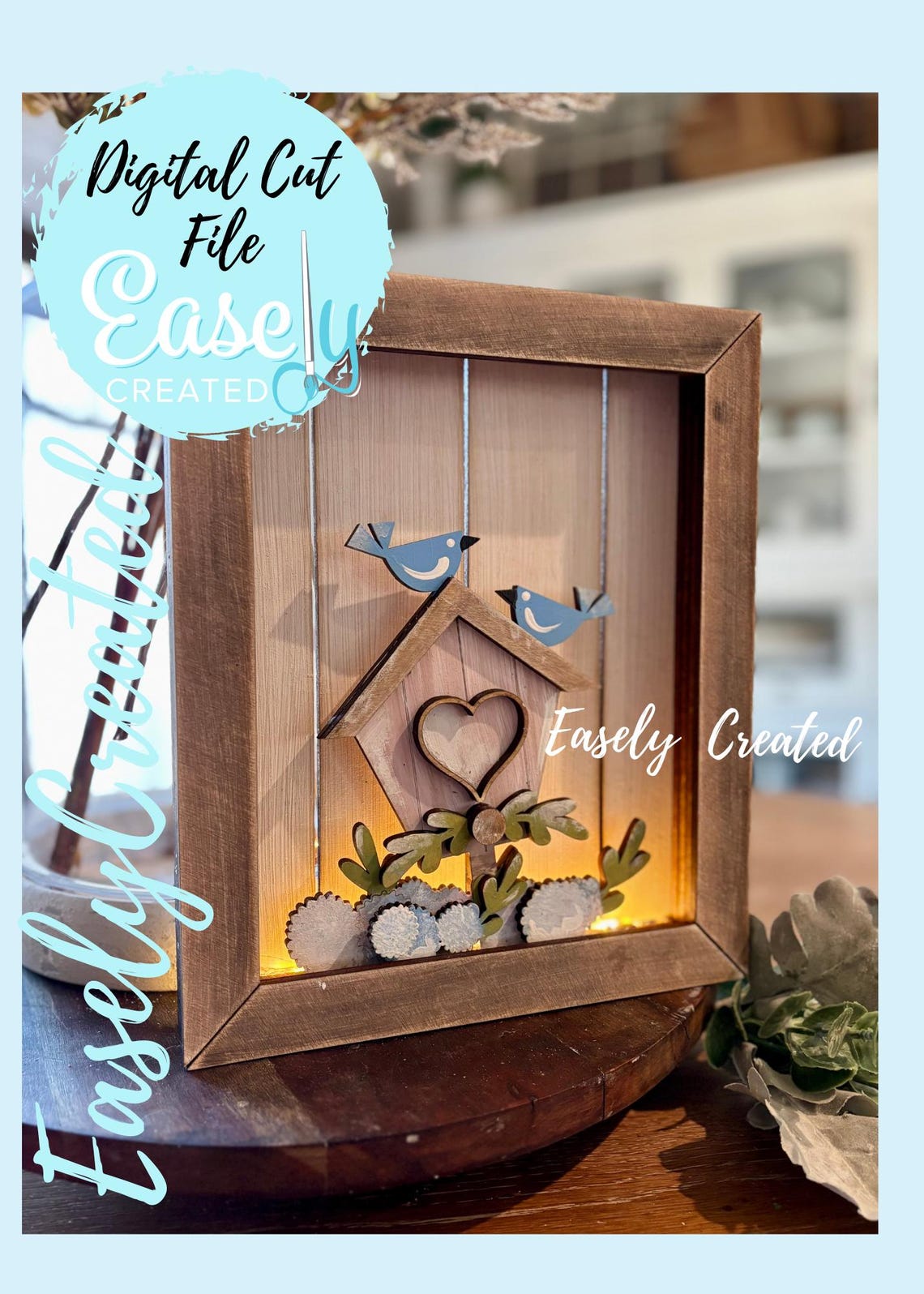 Shadow Box Insert Shadow Box© Display Sign Insert for