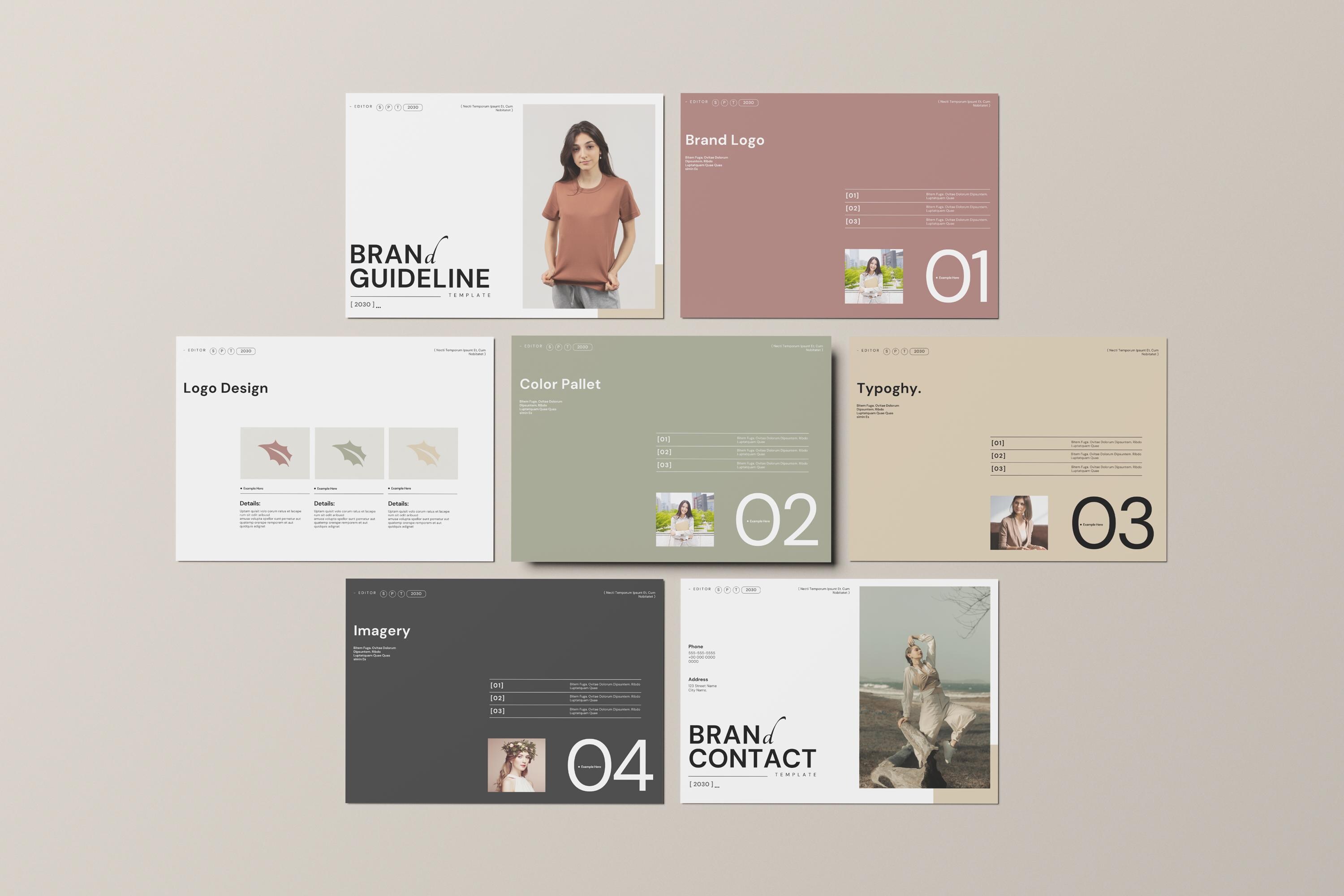 Canva Brand Guidelines Template: Editable Brand Manual (instant ...