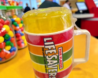 Life Savers "Five Flavor" plastic mug