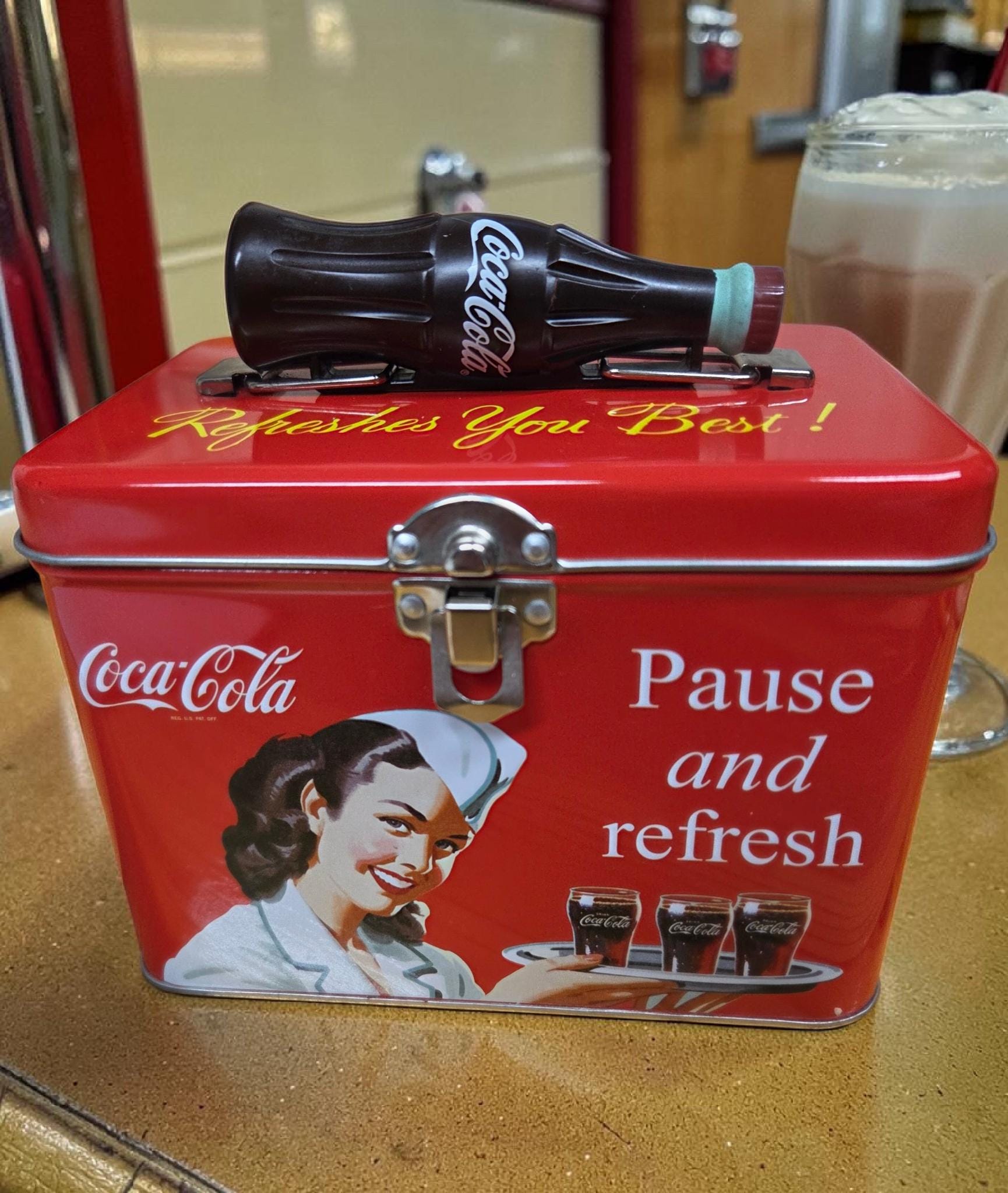 Coca Cola Lunch Box - Etsy