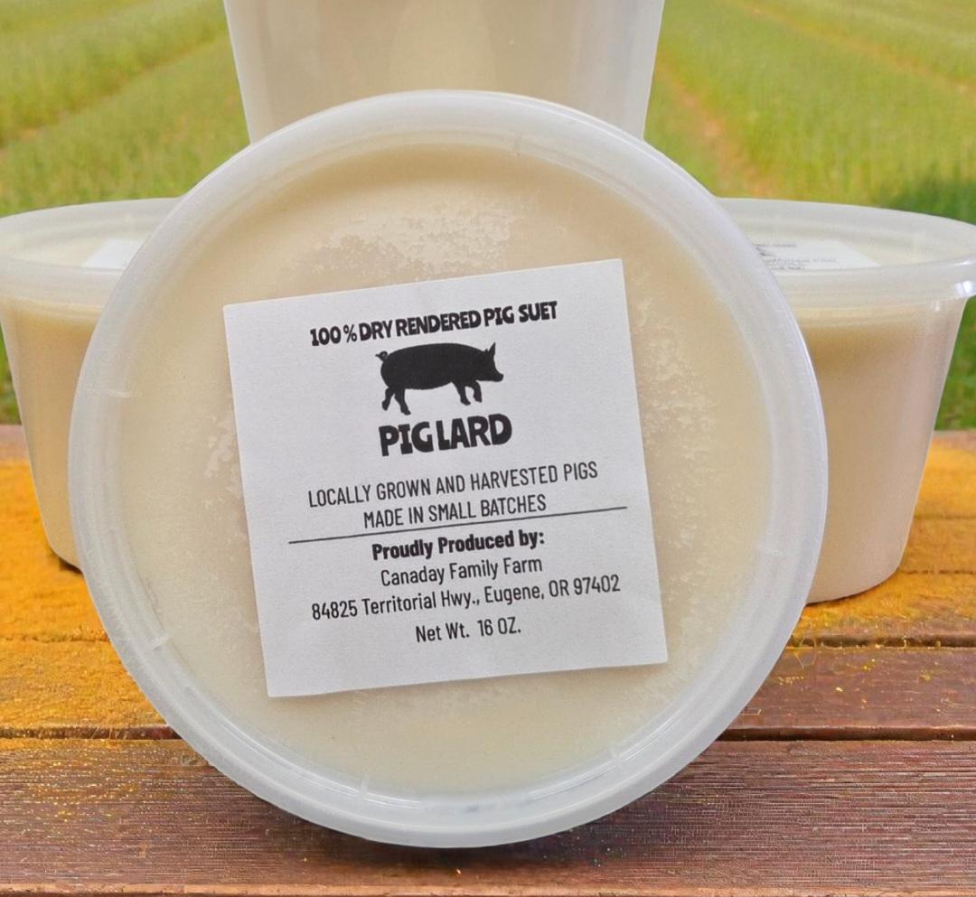 100% Pure Pig Lard in 16 Oz Resealable Tub - Etsy UK