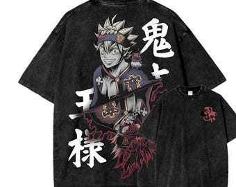 Vintage Wash Anime Tee, Aesthetic Anime Shirt, Graphic Anime Apparel, Otaku Gift, Anime Aesthetic, Gift for Anime Lover, Anime Fan Shirt