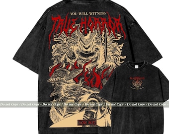 Elden Ring gewassen uniseks T-shirt