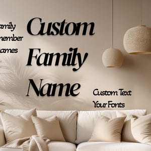 Custom Metal Word, Your Custom Text Custom Name Script Metal Sign, Personalized Wall Decor, Housewarming Gift, Personalized Metal Wall Decor
