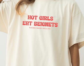 NOLA Bachelorette Comfort Colors Shirts, New Orleans Girls Trip, Nola Bride Beignet Shirts, Matching Louisiana Group Shirts, Louisiana Bride