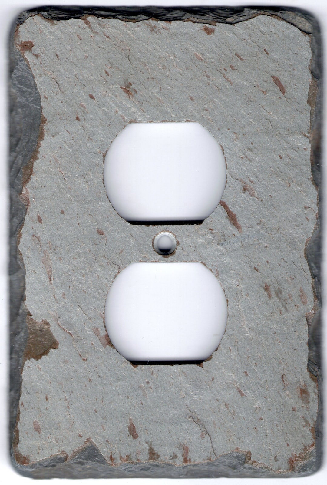 Decorative Single Slate Outlet Cover Switchplate Switch Plate Etsy