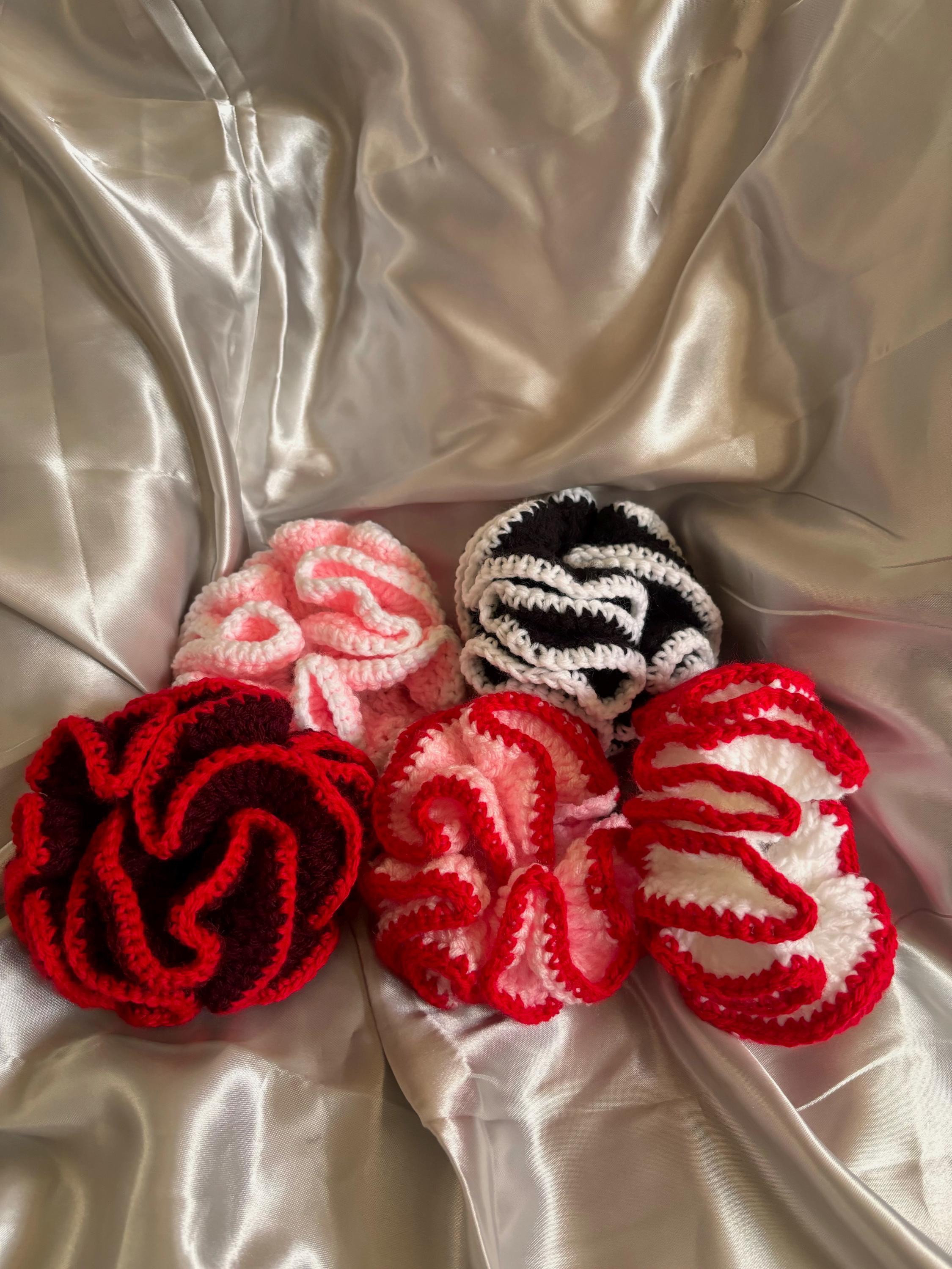 Ruffle Scrunchie - Etsy