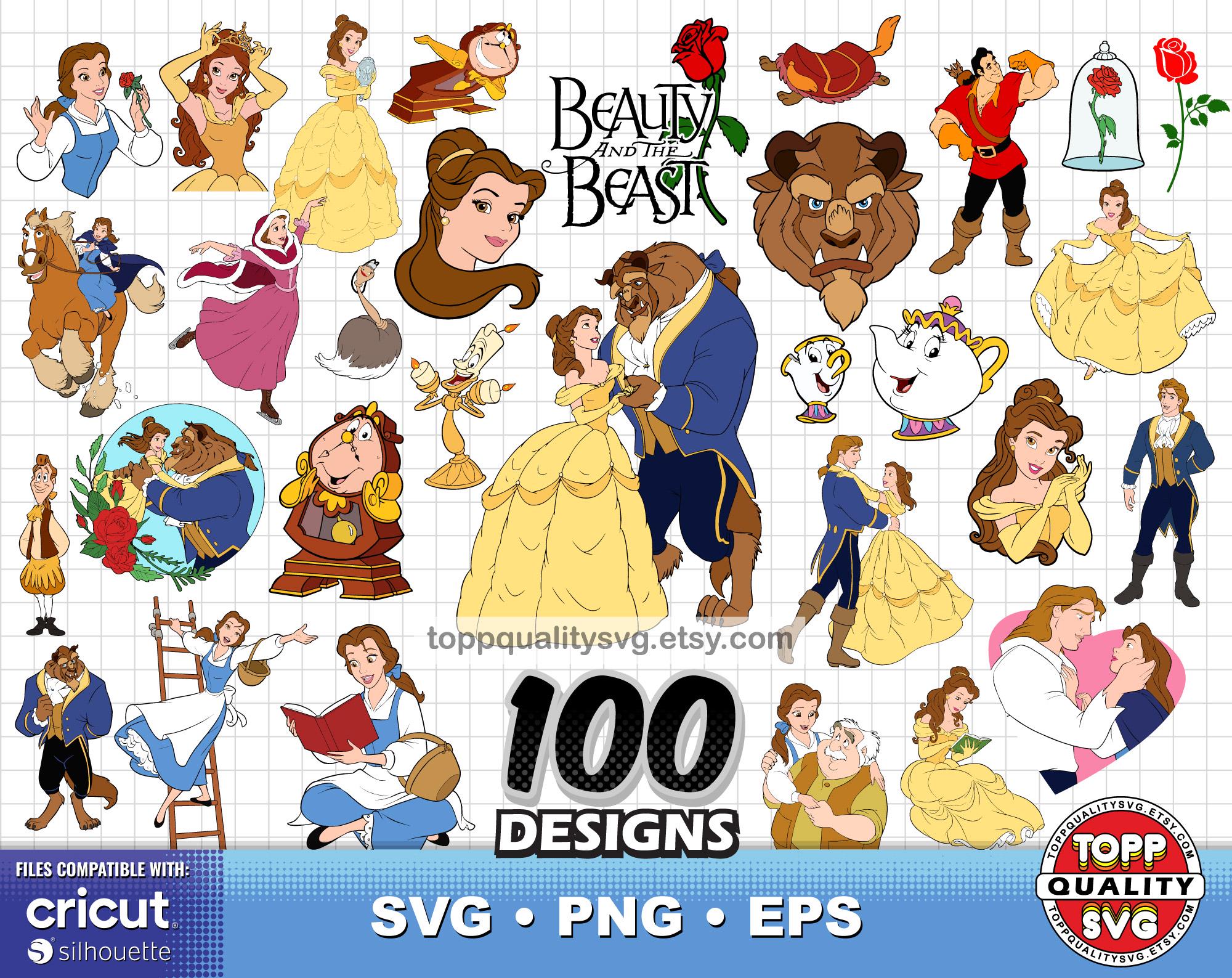 Beauty and Beast Chips - Etsy, image size:2000x1587