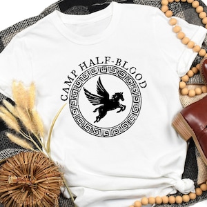 Camp Half Blood Shirt, Camping Clothes Tee, Percy Jackson Shirt, Percy Jackson Bookish Tee, Book Lover Gift, Camp Half Blood Chronicles Tee