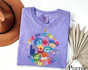 All Emotions Welcome T-Shirt, Feelings Matter Tee, Mental Health Shirt, School Counselor Top, SEL Classroom Therapy Teacher T-Shirt