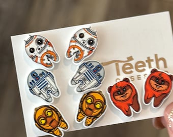 Dental Earrings, Teeth Earrings, Tooth Earrings, Glitter Tooth Earrings, Dental Hygiene Gift Dental Assistant, Dental Graduation