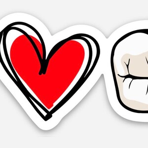Dental Molar Sticker: Dentist, Hygienist Gift - Etsy