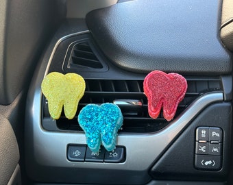 Dental Car Freshies, Tooth Freshener, Tooth Freshener, Dental Freshy, Dental Gift, Tooth Car Freshener, Dental Car Fresheners