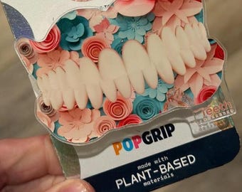 Tooth Phone Grip | Dental Assistant, Hygienist, Dentist Gift | Plant-Based Materials