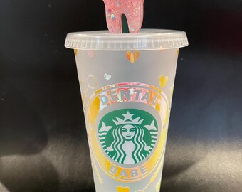 Dental Cold Cup, Dental Gift, Dental Mug, Dentist Mug, Dentist Coffee Mug, Dentist Cup, Dentist Gift Idea, Tooth Mug, Teeth Cup