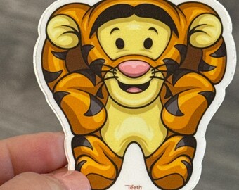 Dental Stickers | Dentist Office Decor | Dental Assistant Gift | Hygienist Sticker | Tooth Stickers | Dental Team Swag