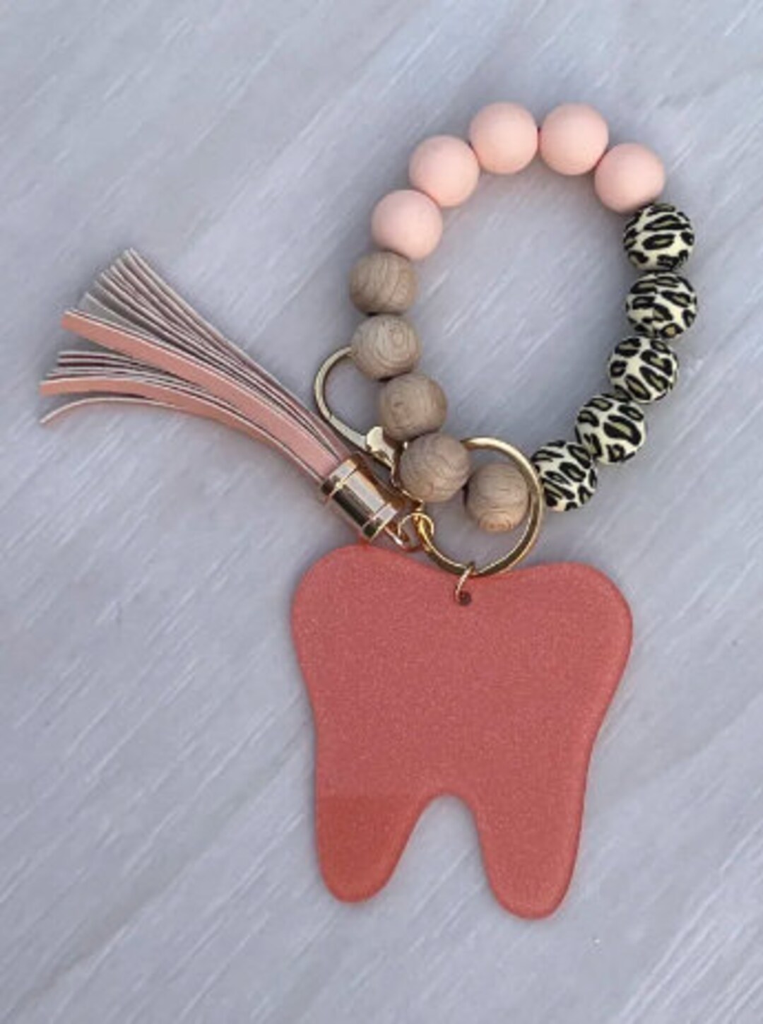 Dental Keychain, Tooth Keychain, Teeth Keychain, Dental Hygiene