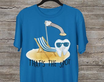 Dental Assistant Shirt | Funny Curing Light Tooth Tee | Dental Team Gift