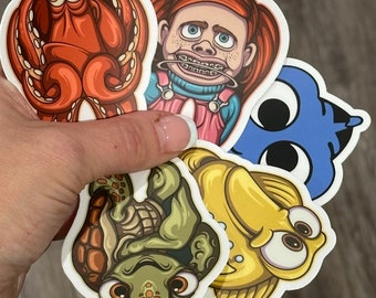 Tooth Fish Sticker | Dental Hygienist, Funny Dentistry Gift