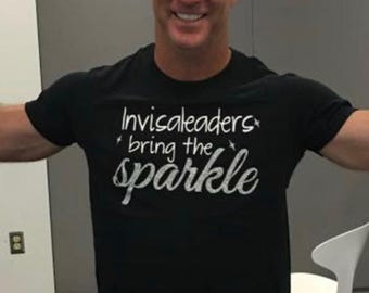 InvisaLeaders Bring Sparkle Tee | Dental Leadership Orthodontic Team Shirt