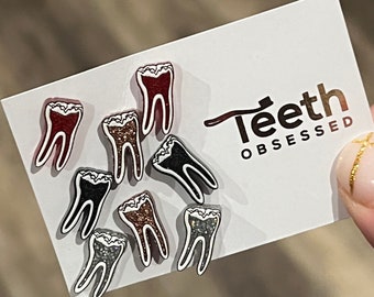 Root Canal Earrings, ENDO Earrings, Dental anatomy, Dental Earrings, RCT Earrings, Endo Assistant Gift