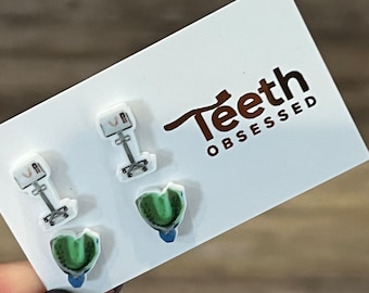 Dental Impression Earrings, Invisalign Earrings, Dental Assistant Gift, Dental Assistant Earrings, Dental Gift. Itero