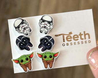 Dental Earrings, Teeth Earrings, Tooth Earrings, Glitter Tooth Earrings, Dental Hygiene Gift Dental Assistant, Dental Graduation