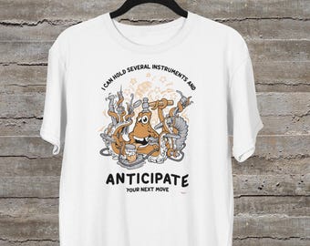 Dental Assistant Octopus Shirt, Funny Multitasking Dental Humor Apparel