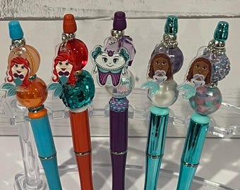 Mermaid Tooth Pens |  Dental Bubble Pen| Dental Assistant Gift | Hygienist Pens | Dentist Tooth Topper Pen | Dental Team Gifts