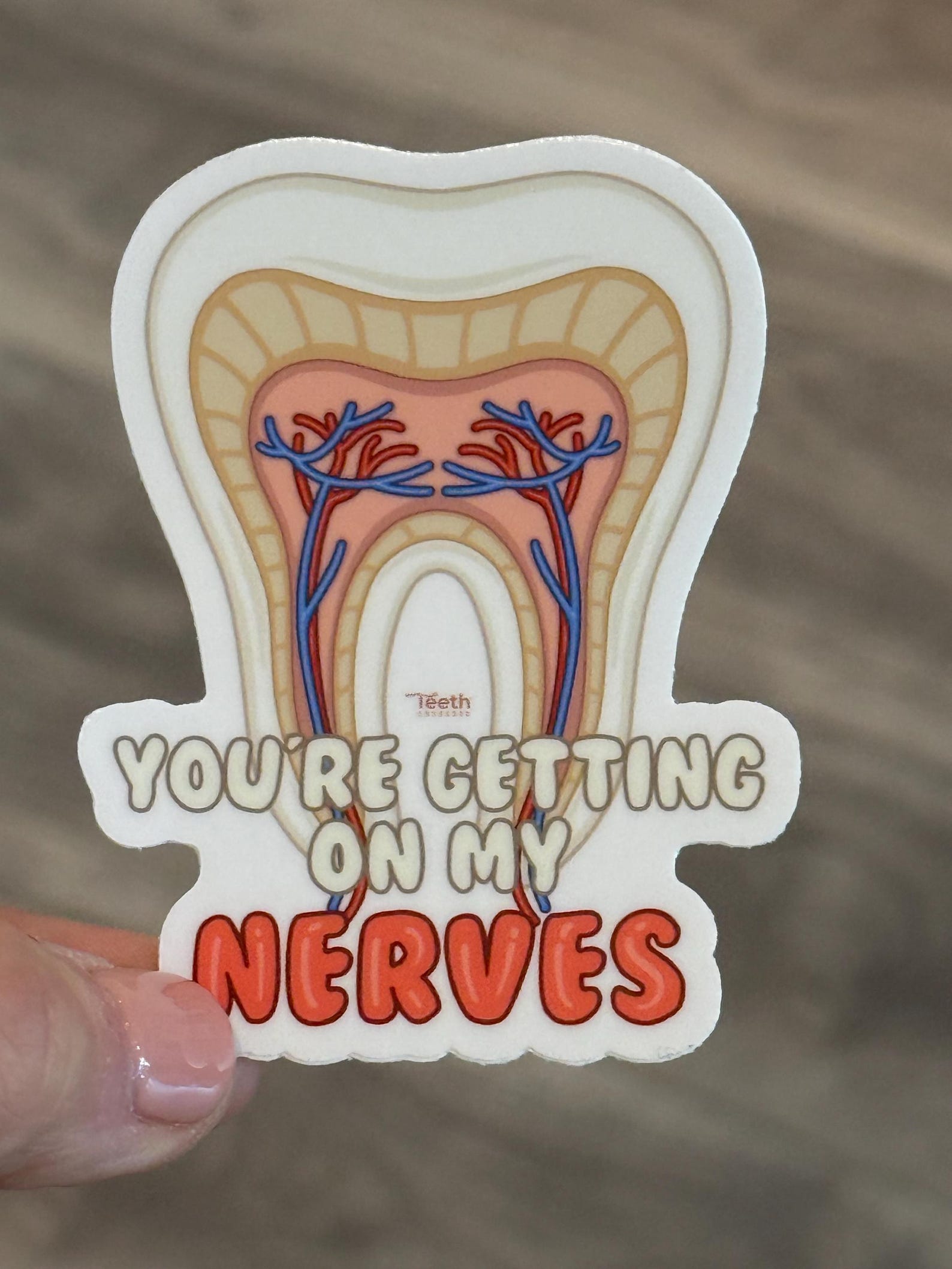 Tooth Sticker Post Dental Stickers | Dentist Office Decor | Dental Assistant Gift ...