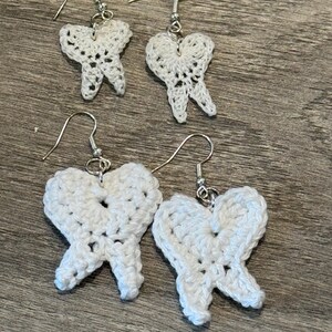 Glitter Tooth Stud Earrings: Hypoallergenic Dental Jewelry