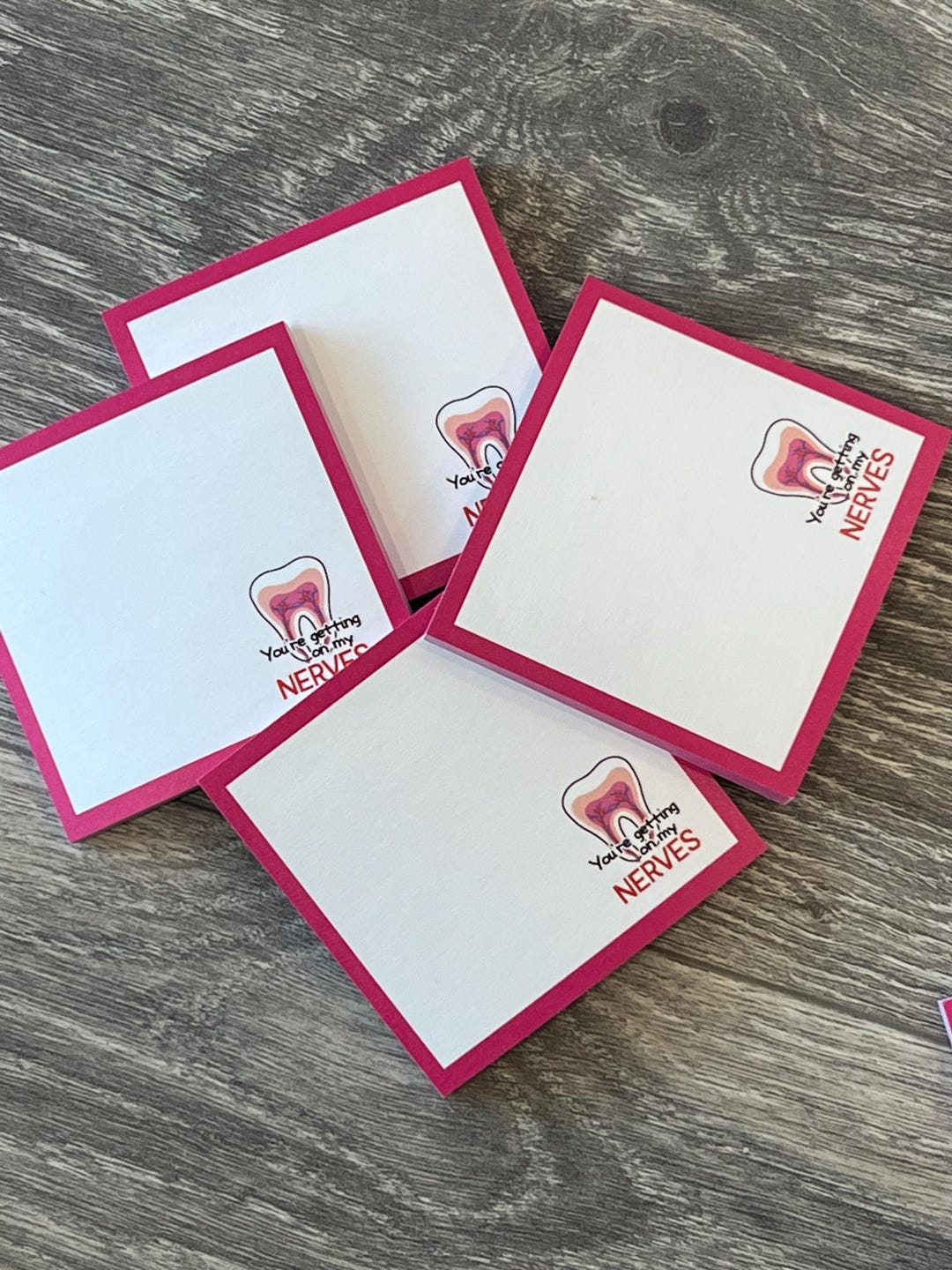 Tooth Note Paper Dental Notepad, Dental Notepad, Tooth Notepad, Teeth Notes, Planner ...