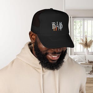 Bestickter Schaumstoff Trucker Hut, Dad Cap, Baseball Cap, Papa Geschenk, Vatertagshut, Stylischer Hut, Cooler Dad Hut, Outdoor Hut